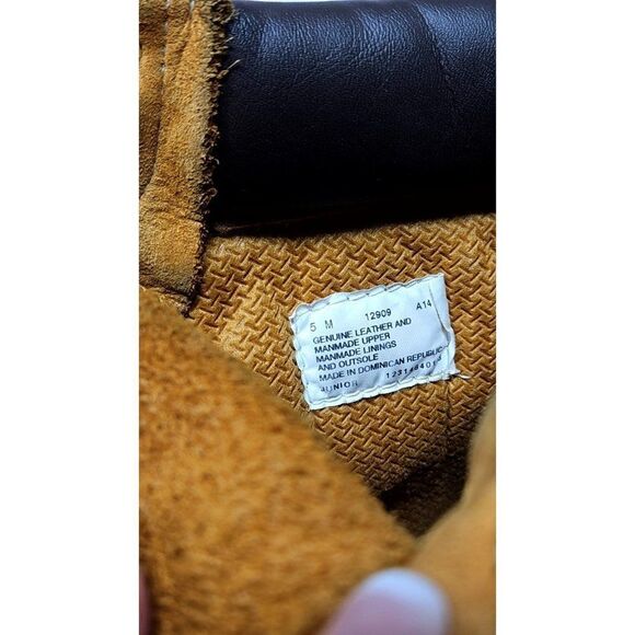 Timberland Premium Waterproof Boots Combat Boots Boys Size 4 / Women's Size 5.5 - Picture 7 of 8